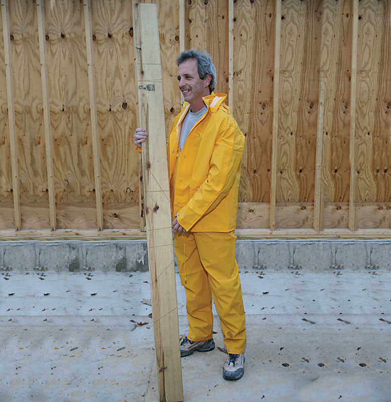 61315-CM 3-Piece Rainsuit, 2XL, Vinyl, Yellow, Snap, Zip