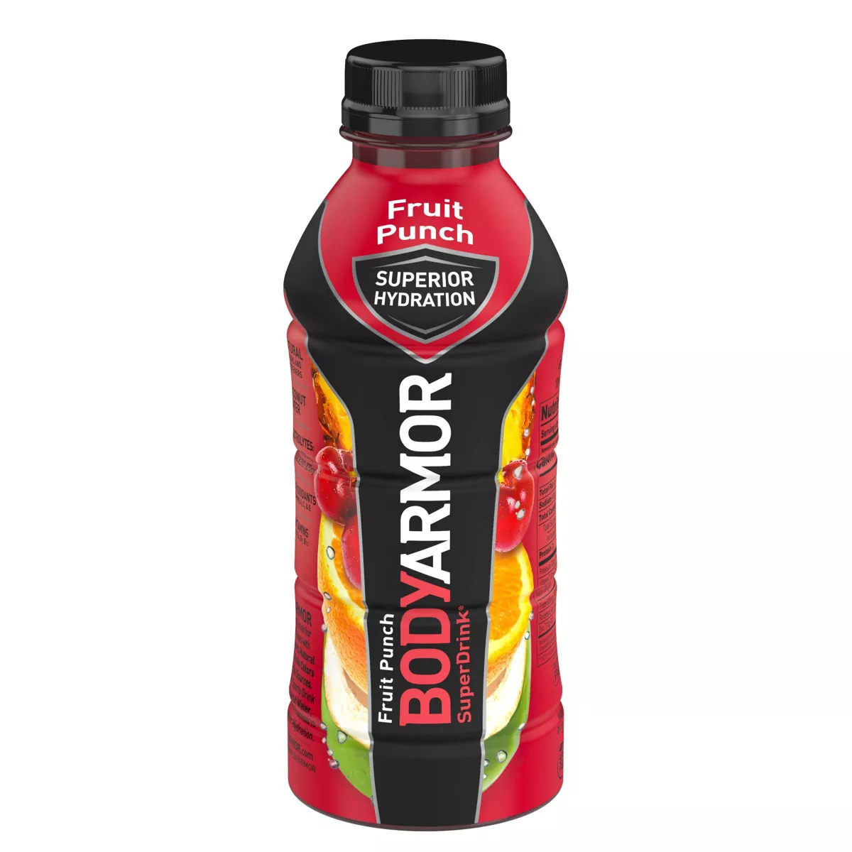 858176002133 Sports Drink, Liquid, Fruit Punch, 16 oz, Bottle