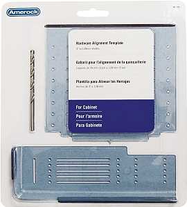 TMPMULTI Cabinet Door and Drawer Template, 1 in L x 3/4 in W, Plastic