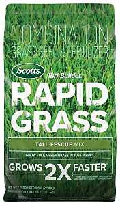 18222 Rapid Grass Seed Mix, 1845 sq-ft Coverage Area, Tall Fescue, 5.6 lb Bag