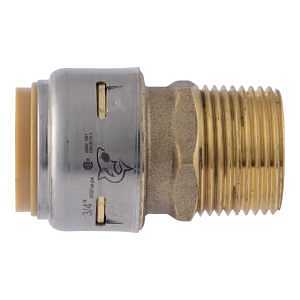 Max Series UR134A Pipe Coupling, 3/4 in, Brass, 250 psi Pressure