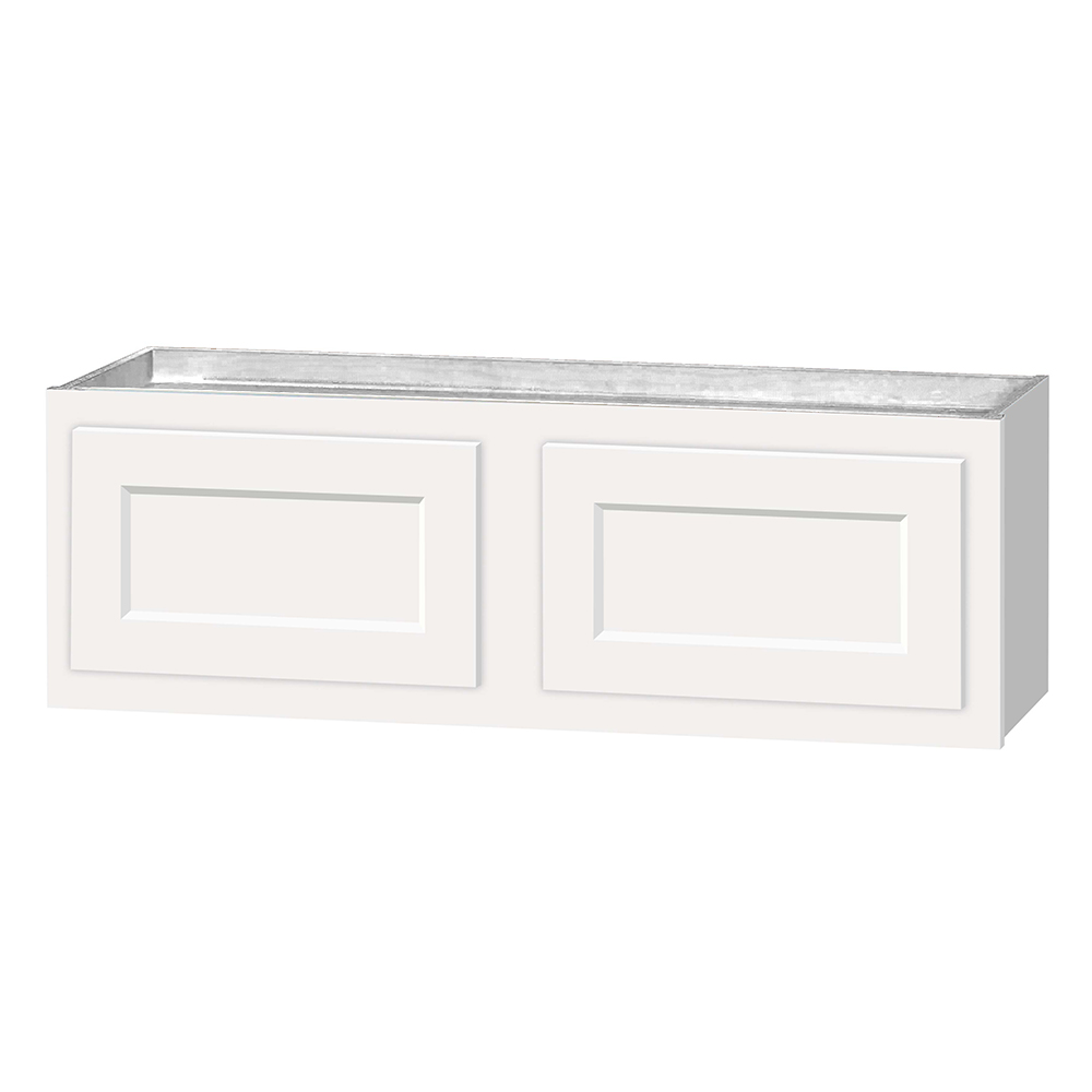 Kitchen Kompact Wall Cabinet,36"X12" WHTX12", White