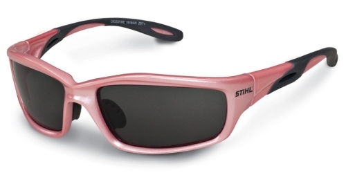 Stihl 7010 884 0373 Protective Glasses, Polycarbonate Lens, Pink Frame, UV Protection: 99 %