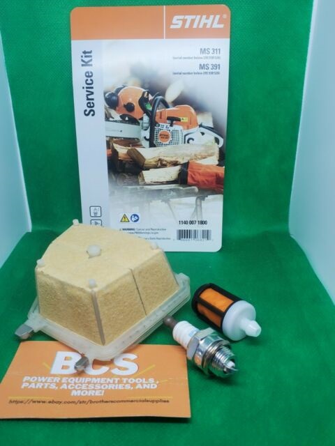 1140 007 1800 Tune-Up Kit, For: STIHL MS 311, MS 362, MS 391 Chainsaws