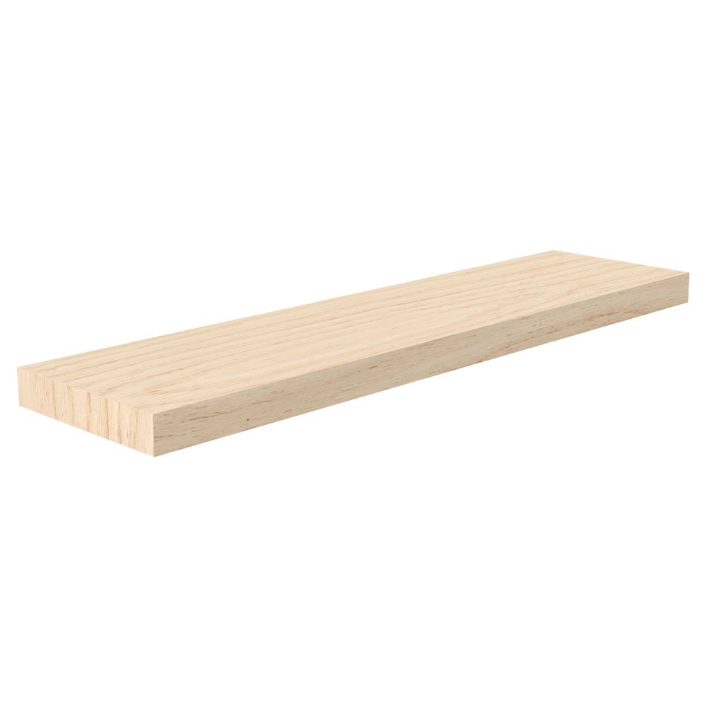 1/4 in Thickness,1-3/8 in Width, 8 ft Length, Solid Lattice Moulding, Pine Wood