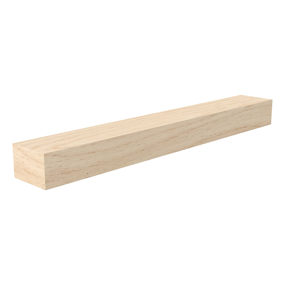 1/2 in Thickness, 3/4 in Width, 8 ft Length, Solid Pine 8432 S4S Board