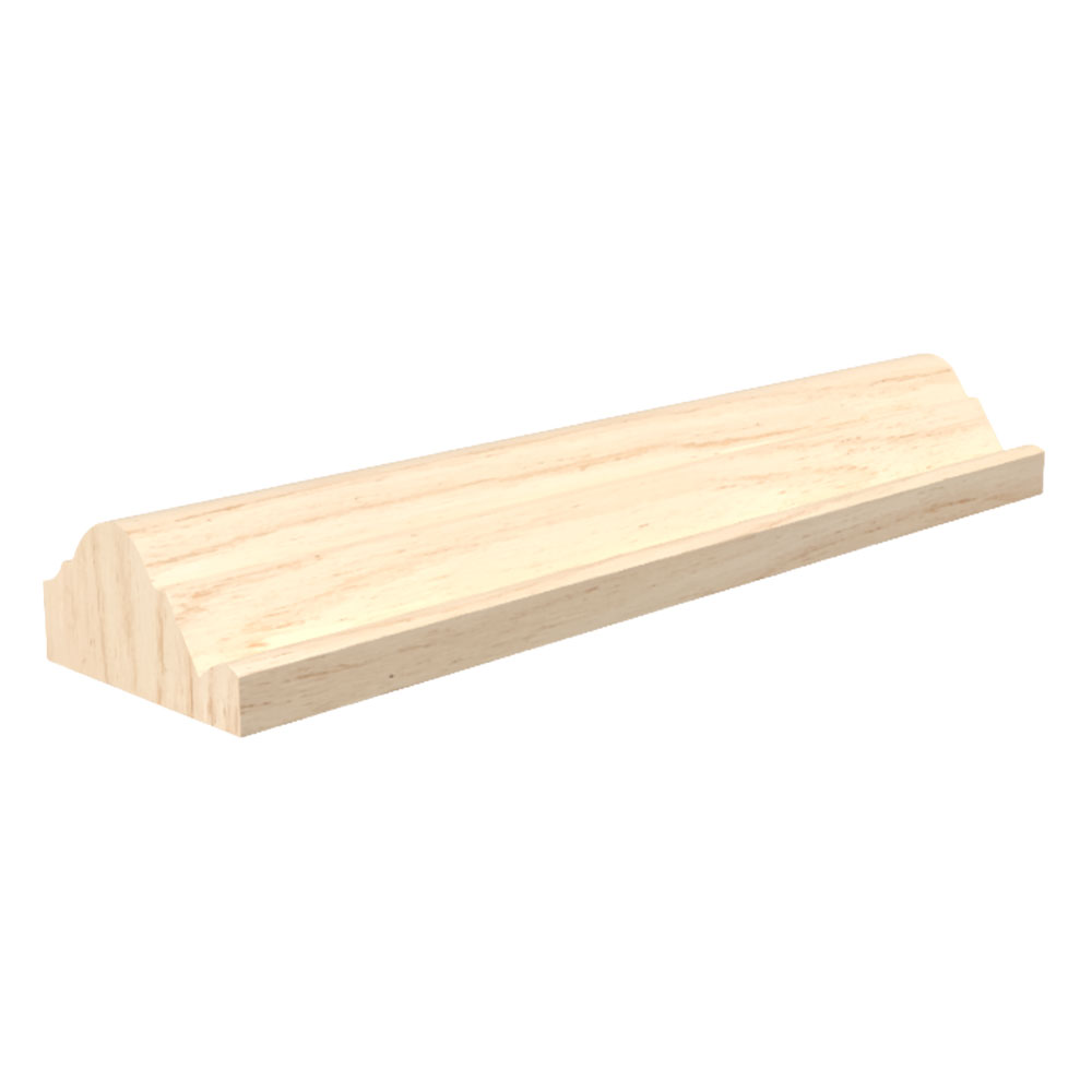 11/16 in Thickness, 1-5/16 in Width, 8 ft Length, Solid Pine PM7 Panel Mould