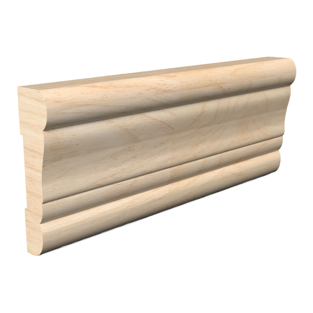 5/8 in Thickness, 2-1/4 in Width, 14 ft Length, Raw Fingerjoint Pine C100 Casing