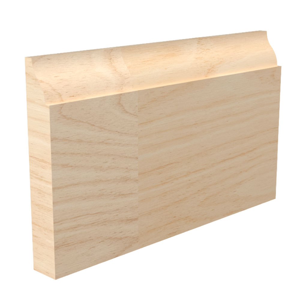 9/16" x 3-1/4" x 16' Raw Fingerjoint Pine B623 Base Board