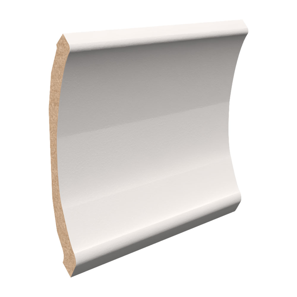 25MM x 6-3/4" x 16' Raw Medium Density Fiberboard LA8 Cove