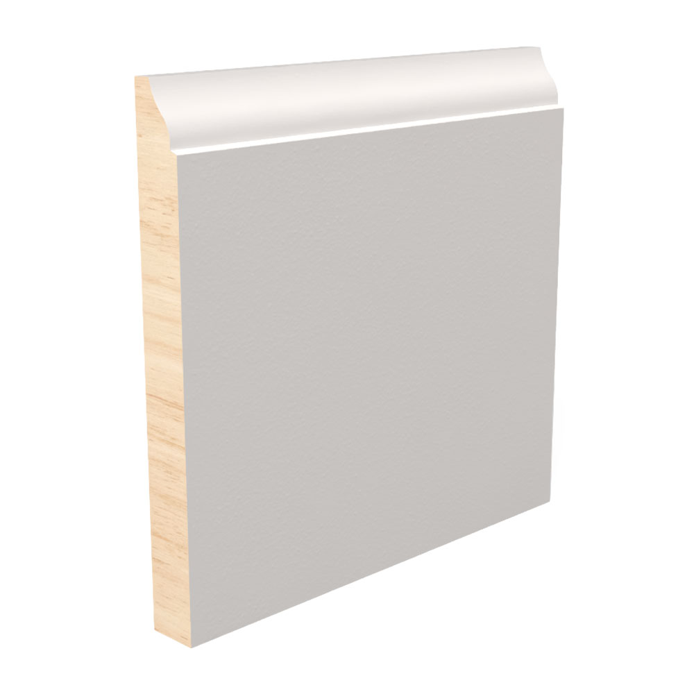 9/16" x 5-1/4" x 16' Primed Fingerjoint Pine B618 Base Board