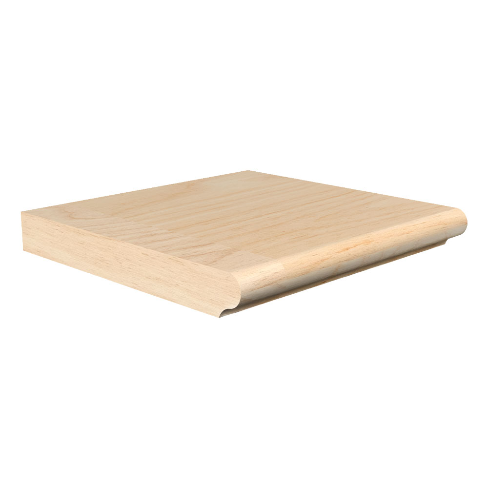 11/16 in Thickness, 5-1/4 in Width, 16 ft Length, Stool Fingerjoint