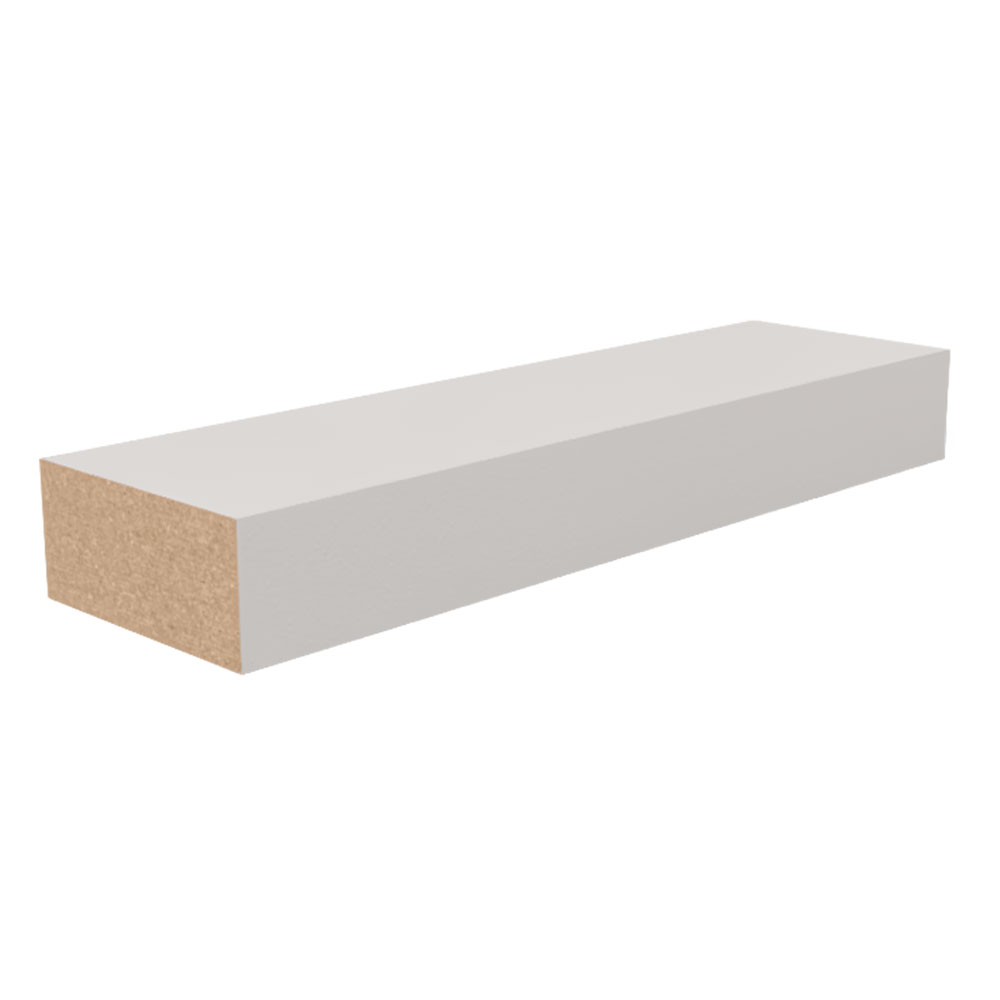 17MM x 1-1/2" x 16' Raw Medium Density Fiberboard 1X2 S4S Board