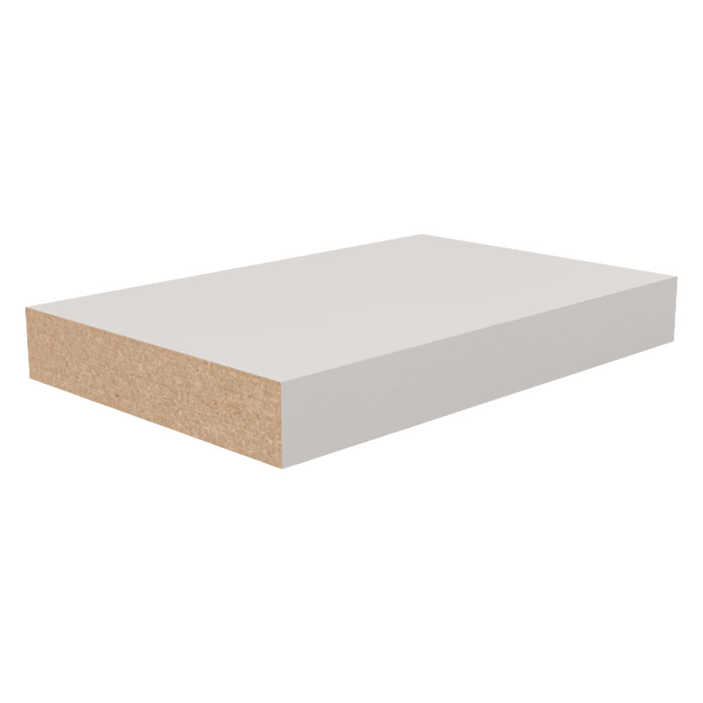 17MM x 3-1/2" x 16' Raw Medium Density Fiberboard 1X4 S4S Board