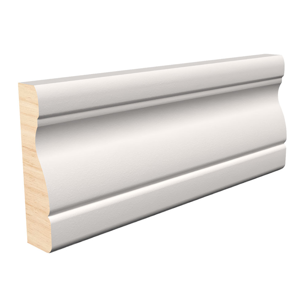 5/8 in Thickness, 2-1/4 in Width, 14 ft Length, Primed Fingerjoint Pine ACOL214 Casing
