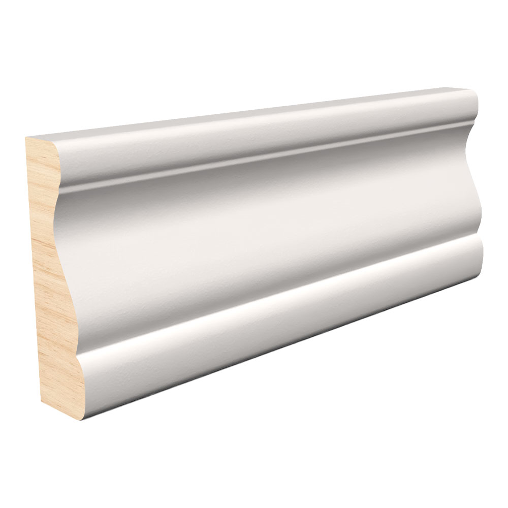 5/8 in Thickness, 2-1/8 in Width, 14 ft Length, Primed Fingerjoint Pine ACOL218 Casing