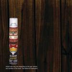 401758 Stain With Turbo Spray System, Smooth, Burnt Hickory, 24 oz, Aerosol Can