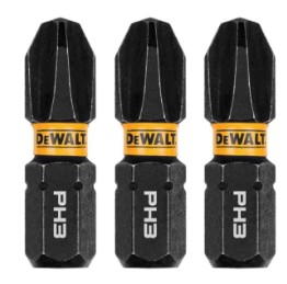 FlexTorq DWAF1PH2IR3 Impact Screwdriver Bit, #2 Drive, Phillips Drive, 1/4 in Shank, Hex Shank, 1 in L, Steel
