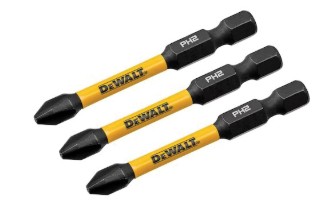 ELITE Series DWAF2TX10IR3 Impact Driver Drill Bit, #10 Drive, Torx Drive, 1/4 in Shank, Hex Shank, 2-1/4 in L