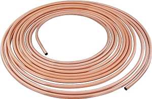 LS04060 Copper Tubing, 5/8 in OD, 60 ft L, Soft, Type L, Coil