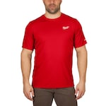 Workskin 414R-3X Men's 3XL Red Lightweight Performance Short-Sleeve T-Shirt