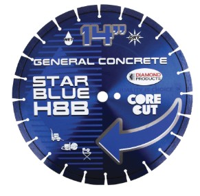 Star Blue 63599 Saw Blade, 18 in Dia, 1 in Arbor
