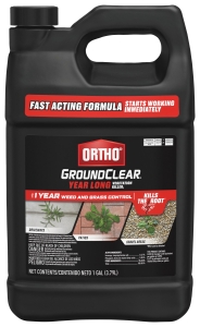 GroundClear Year Long 0433710 Concentrate Vegetation Killer, Liquid, Clear Light Green, 2 gal Bottle