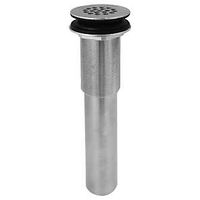 K820-74 Open Grid Sink Drain, 1-1/4 in Connection, Brass, Chrome-Plated
