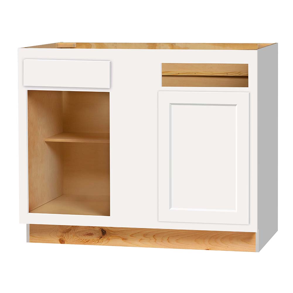 Base Corner Cabinet, 42"X24", White