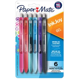 1959309 Pen, Retractable, 0.7 mm, Ball Point, Assorted Ink, Gel-Based Ink, Rubberized Grip