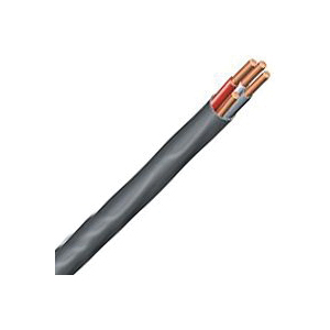6/3NM-WGX125 125 ft. Sheathed Cable, NM-B, 6/3, Black