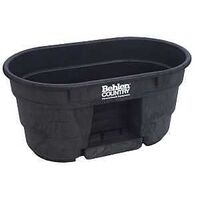 FP100HW Stock Tank, Oval, 100 gal, Poly, Black