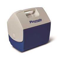Playmate Pal Series 0032643 Cooler, 7 qt Cooler, Polyurethane, Sneaky Blue/White