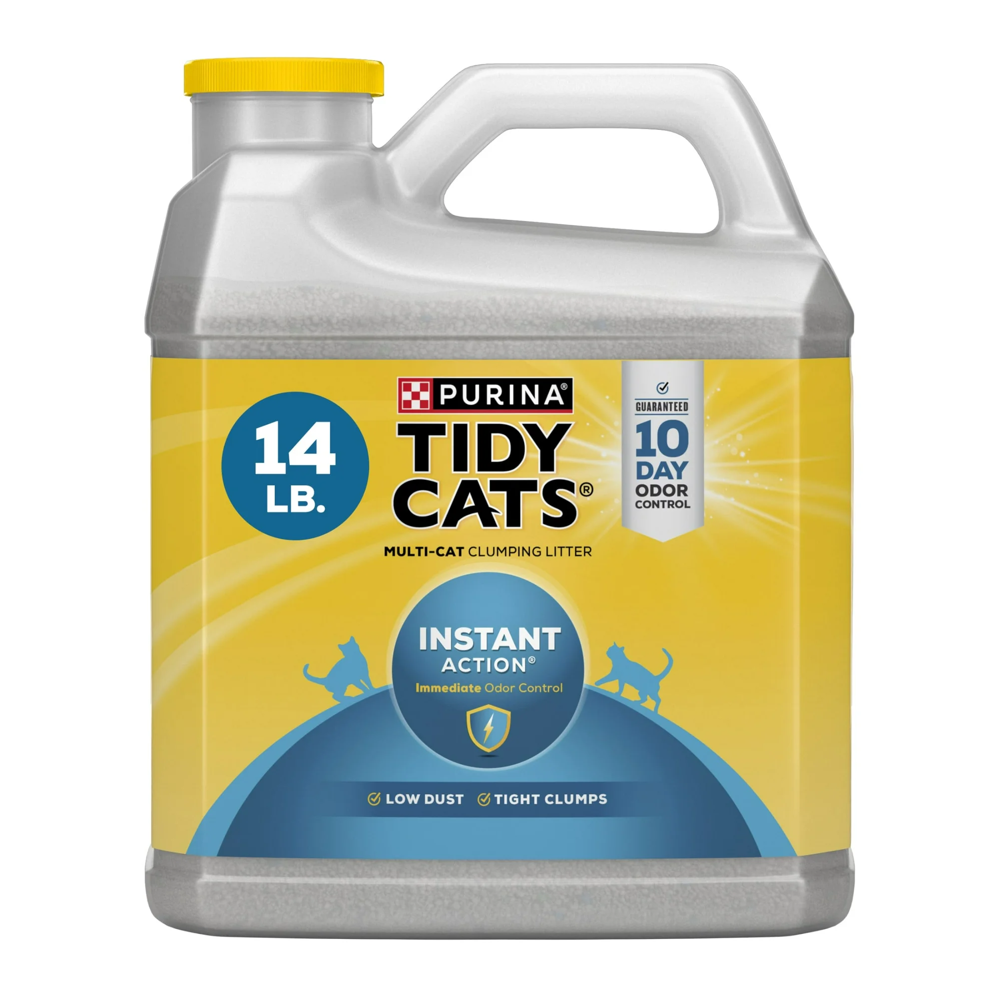 Instant Action 7023011716 Cat Litter, 14 lb Jug, Clumping