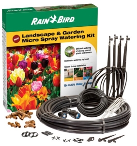 LNDDRIPKIT Drip Watering Kit, Green, 108-Piece