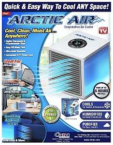 AAPCN-MC4 Pure Chill Cooling Evaporative Cooler, 4-Speed, 5 V, 1.5 A, White