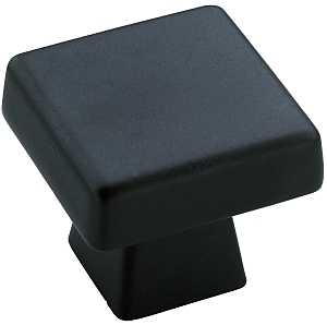 Blackrock Series BP55271BBR Cabinet Knob, 1-1/16 in Projection, Eclectic, 1-3/16 in L x 1-3/16 in W, Zinc