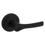 94050-705 Entry Door Lock, Lever Handle, Matte Black, Metal, KW1 Keyway, Re-Key Technology: Smartkey, 3 Grade