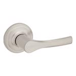 92001-626 Passage Door Lock, Lever Handle, Metal, Satin Nickel, 2-3/8 to 2-3/4 in Backset, Reversible Hand