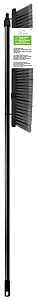 92002 Push Broom, 24 in L Trim, Polyester Bristle, 55-1/8 in L, Threaded, Metal Handle