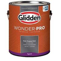 Wonder-Pro GLWP31WB/01 Paint, Eggshell Sheen, Pastel Base/White, 1 gal, 400 sq-ft/gal Coverage Area
