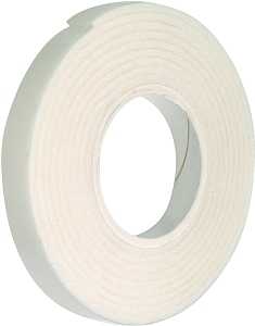 54004 Double-Sided Mounting Tape, 42 in L, 1/2 in W, White