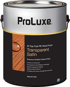 ProLuxe RE SIK43005/01 Transparent Stain, Satin, Natural Oak, Liquid, 1 gal, Can
