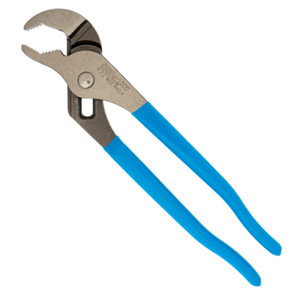 422 Tongue and Groove Plier, 9-1/2 in OAL, 1-1/2 in Jaw Opening, Cushion-Grip Handle, Blue Handle