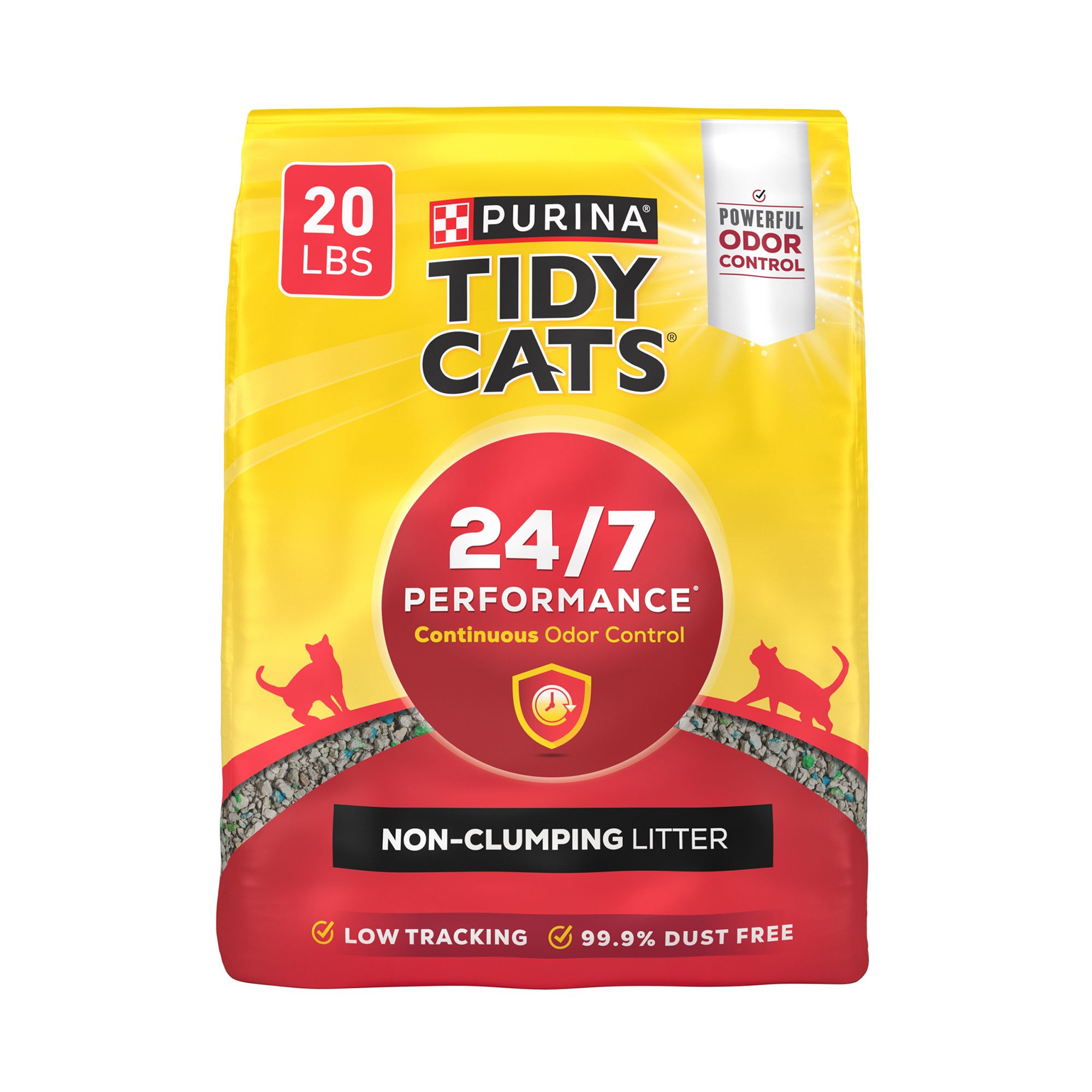 7023010720 Cat Litter, 20 lb Bag, Non-Clumping