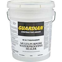 044.0007276.008 Sealer, Exterior/Interior, Flat, Clear, 5 gal, Pail