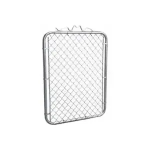 GTB06060 Residential Bent Single Gate with Screen, 5 ft W Gate, 5 ft H Gate
