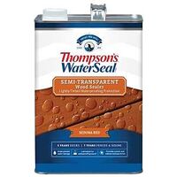 TH.042831-16 Waterproofing Stain, Sedona Red, 1 gal Can