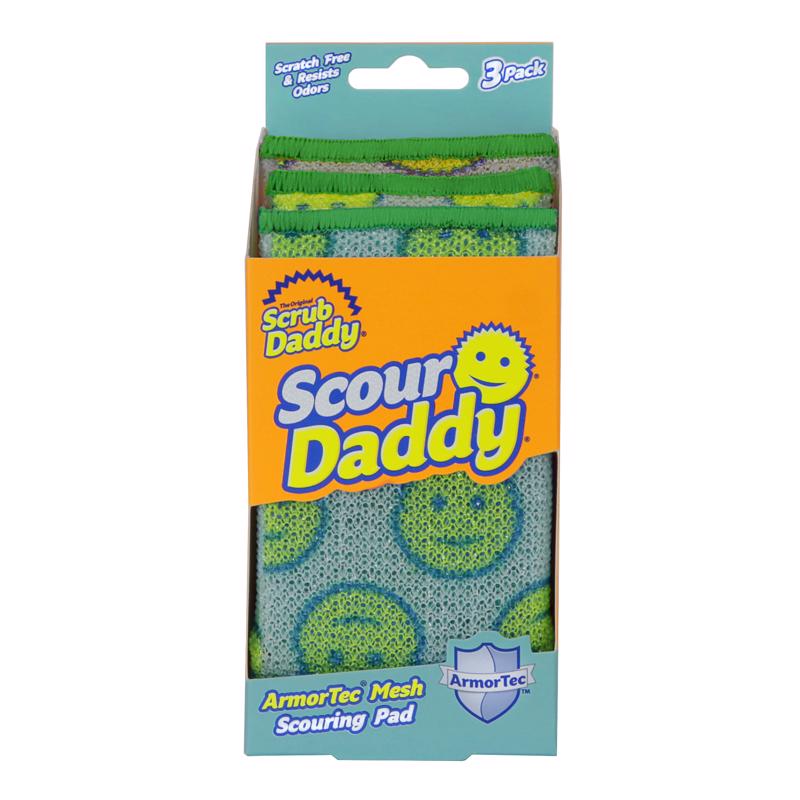 SCDDY3CT Scour Daddy, ArmorTec Mesh Abrasive, Assorted
