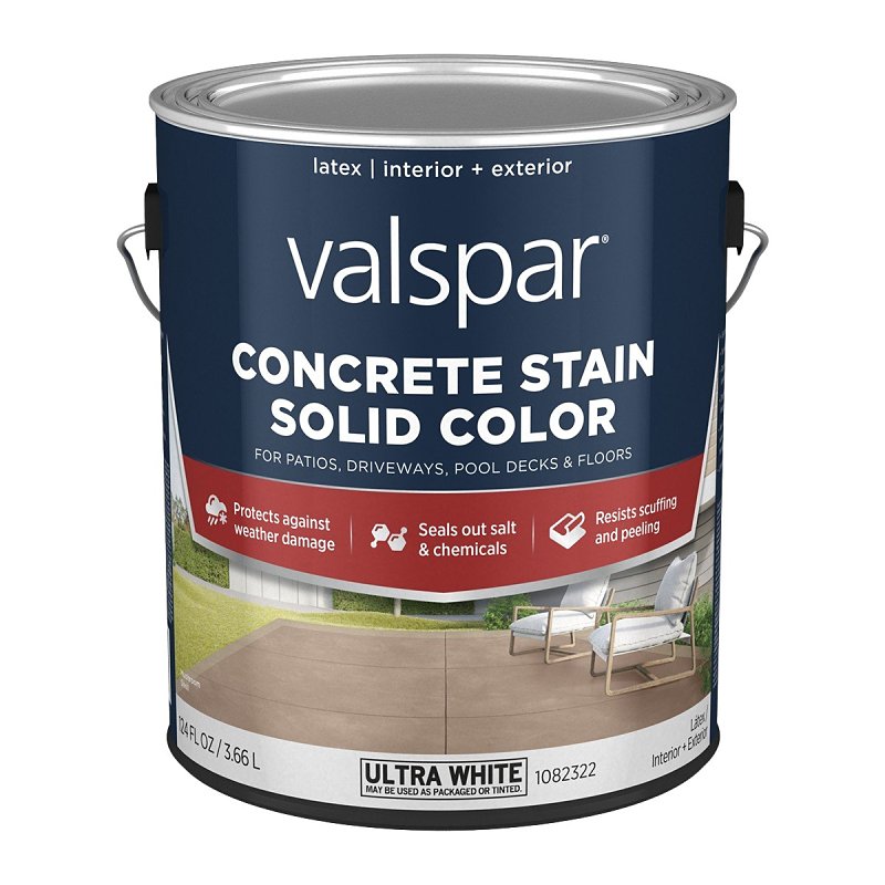 024.1082322.007 Solid Concrete Stain, Low Gloss, Liquid, 1 gal